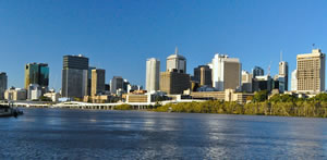 Brisbane from the river