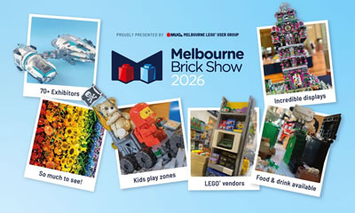 Melbourne Brick Show for Father's Day