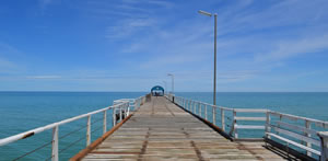 Henley Beach Jetty in Adelaide