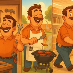 Father's Day from the Garage to the Grill